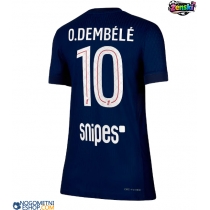 Ženski Nogometni dresi Paris Saint-Germain Ousmane Dembele #10 Domači 2025-26 Kratek Rokav